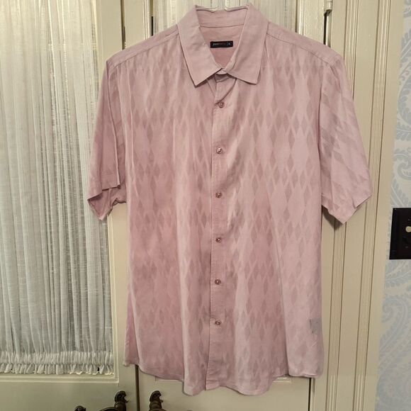Postmarc Pink Short Sleeve Shirt - Picture 1 of 5